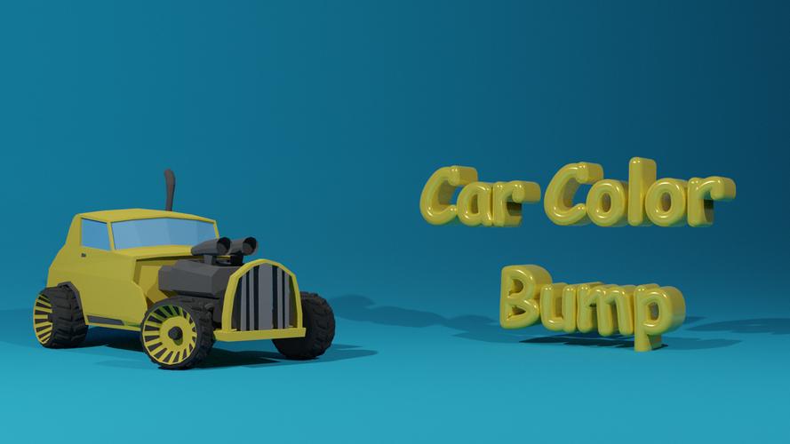 Car Game 3d : Colour bump 3d ဖန်သားပြင်ဓာတ်ပုံ 1