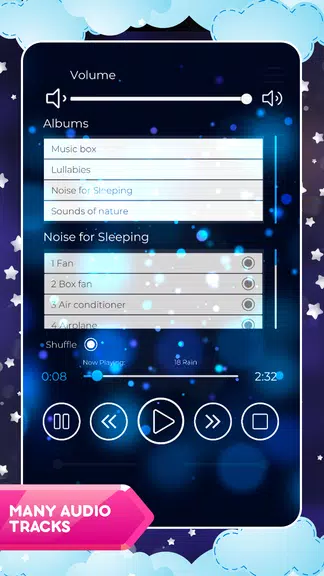 Baby night light - lullabies w Captura de tela 3