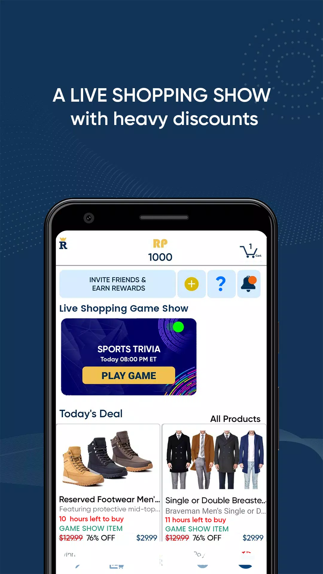 Reward The Fan Captura de tela 1