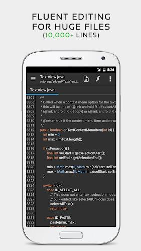 Éditeur de texte QuickEdit Capture d'écran 2