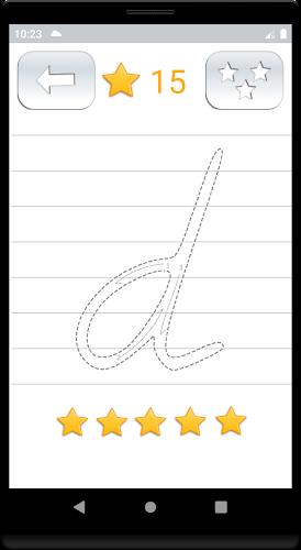 Handwriting Tutor ภาพหน้าจอ 1