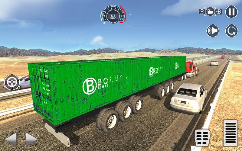 Heavy Truck Simulator Driving Tangkapan skrin 2