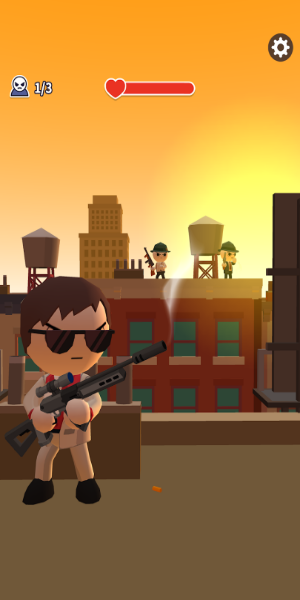 Mafia Sniper — Wars of Clans स्क्रीनशॉट 1