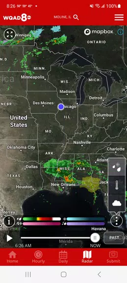 WQAD Storm Track 8 Weather 스크린샷 2