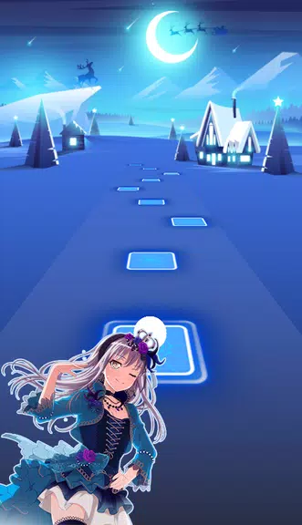 Anime Tiles Hop - Piano Music Captura de tela 2