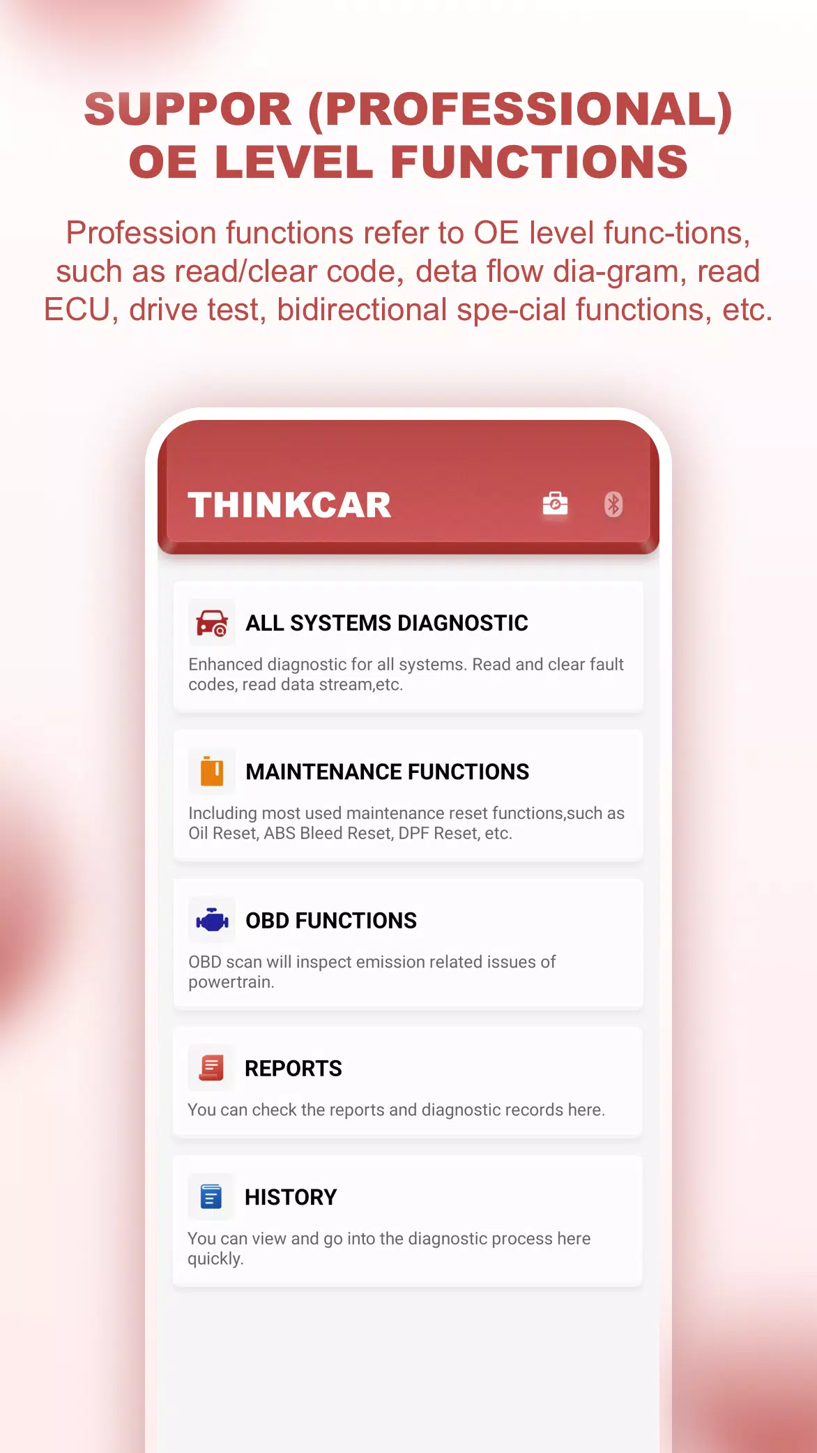 ThinkCar pro Captura de tela 1