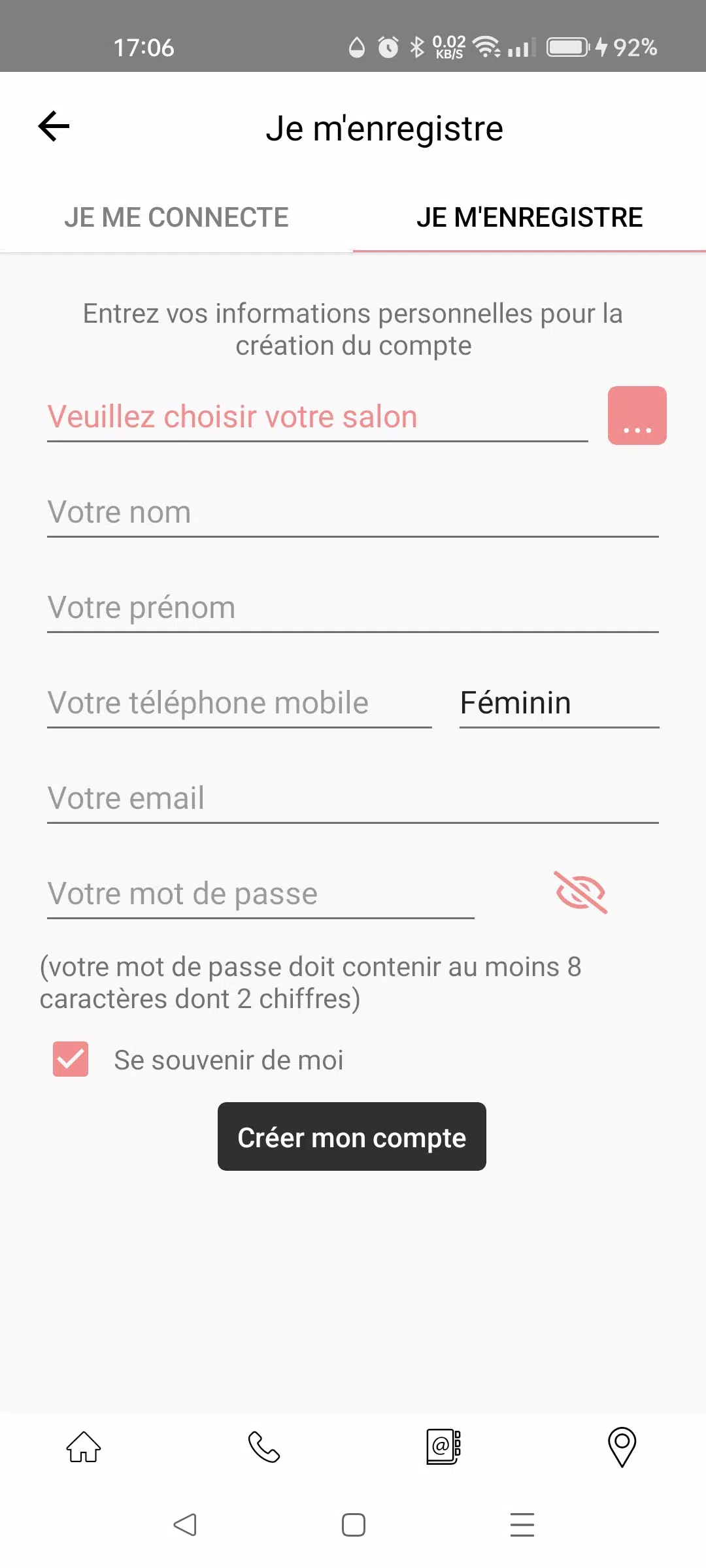 mon coiffeur Capture d'écran 3