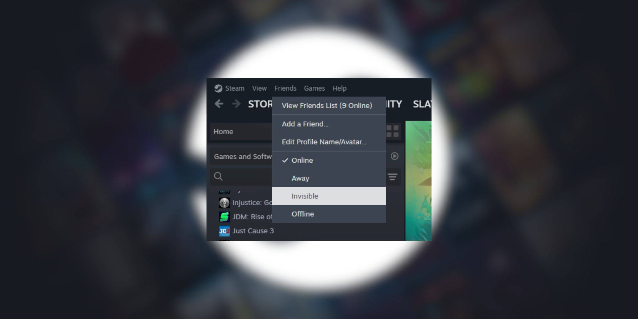 Svelato: trucco segreto per nascondere la tua presenza su Steam