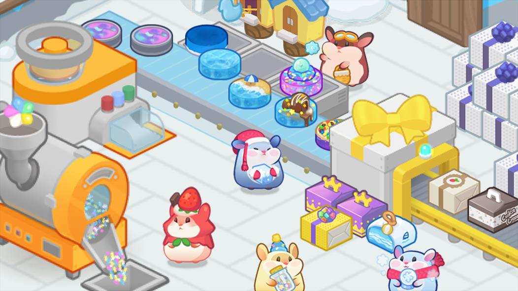 Hamster cake factory Mod ဖန်သားပြင်ဓာတ်ပုံ 2