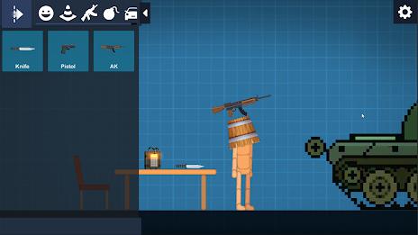 Peach Play: Ragdoll Sandbox Zrzut ekranu 1
