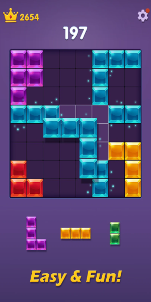 Blocks Puzzle: Gem Blast স্ক্রিনশট 3