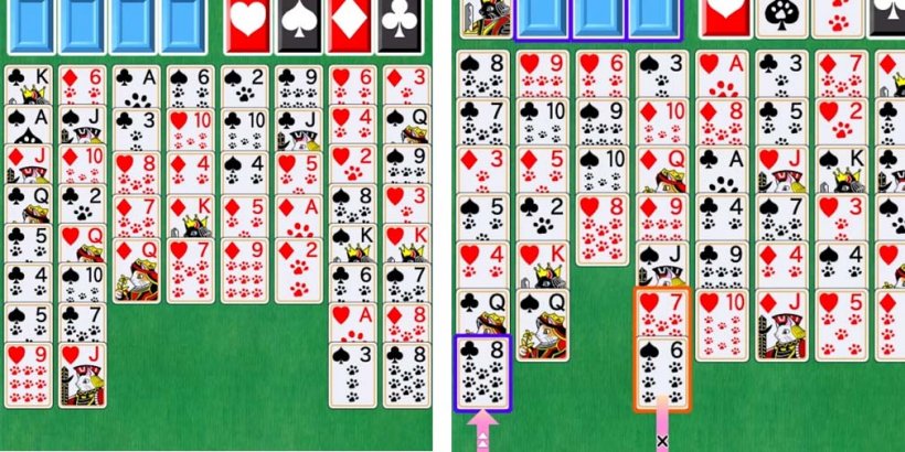 Freecell vous permet de jouer au jeu de cartes classiques pour un minimum de frais, maintenant sur Android de Kemco