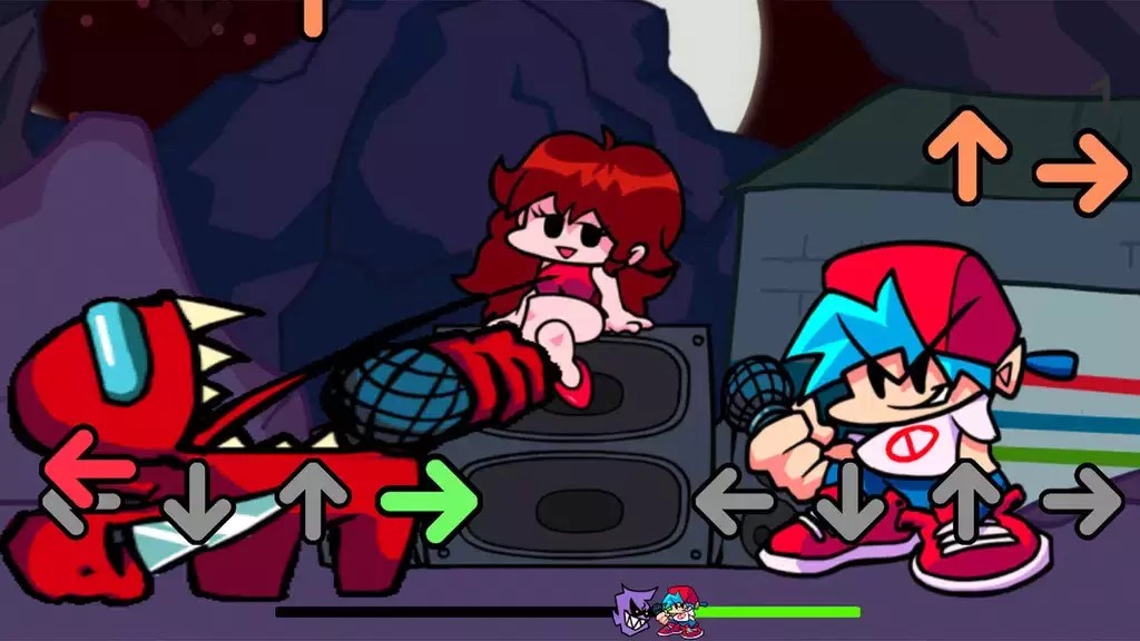 Schermata Imposter in FNF battle mission 2