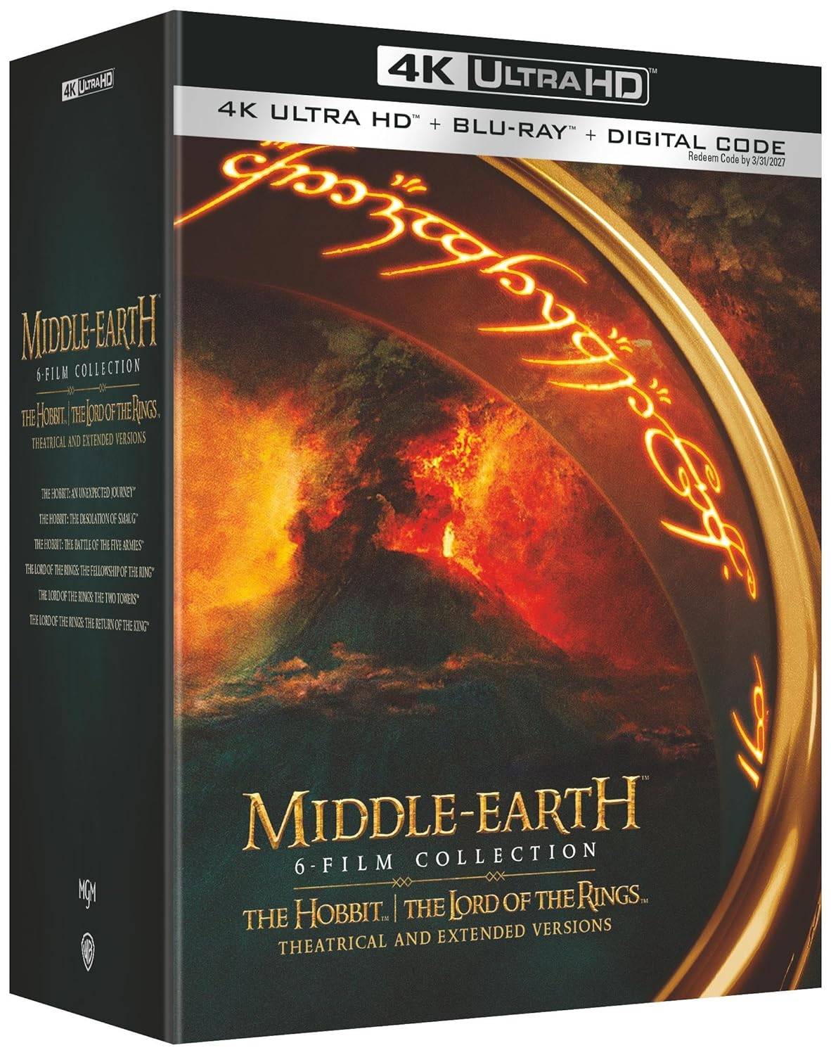 Ang Lord of the Rings at The Hobbit Movies ay nakakakuha ng napakalaking 6-film 4K koleksyon, sa labas ng Marso 18