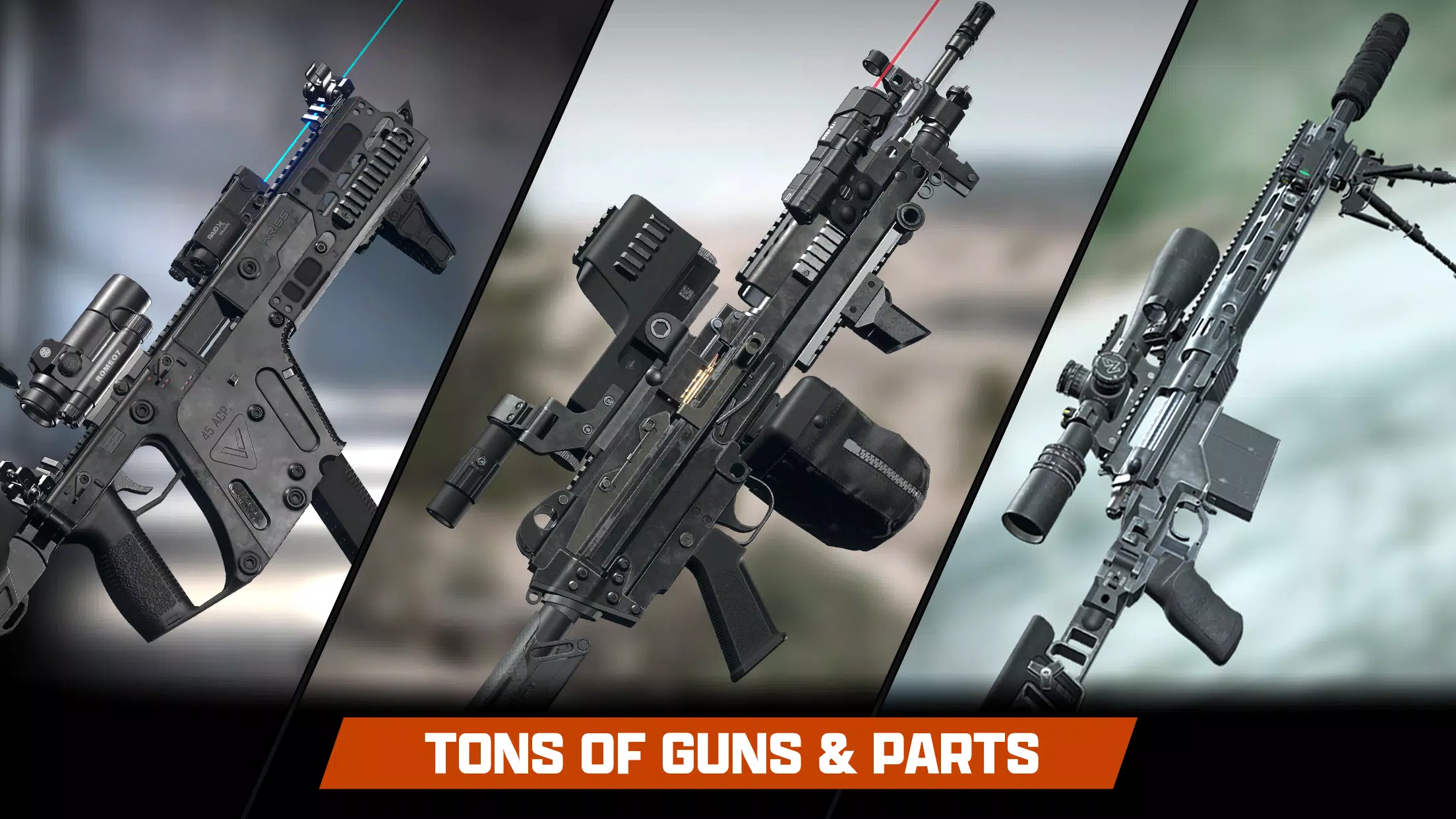 Gun Builder ELITE 2 Captura de pantalla 1