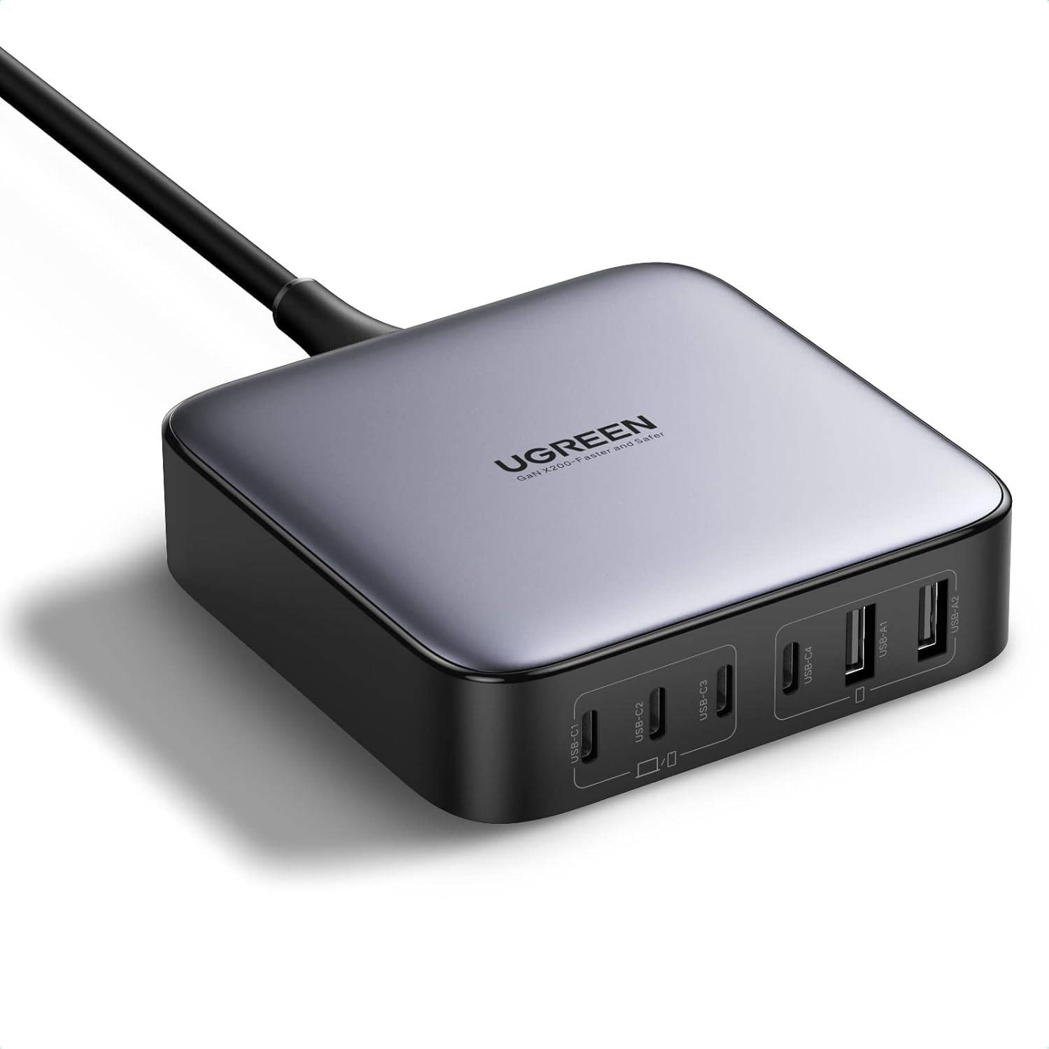 Ugreen Nexode 200W 6ポートGAN充電器