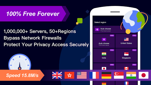 VPN Space - Secure & Fast VPN Tangkapan skrin 4