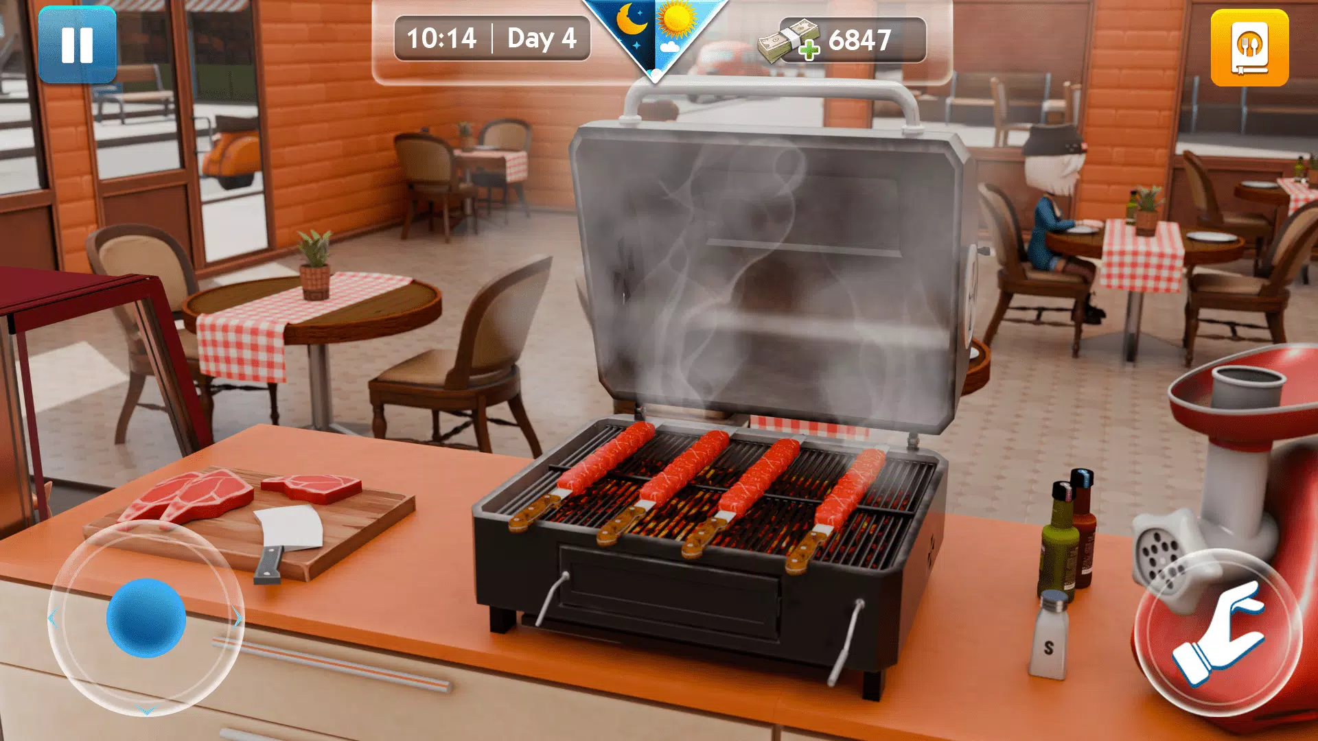 Kebab Food Chef Simulator Game Capture d'écran 1