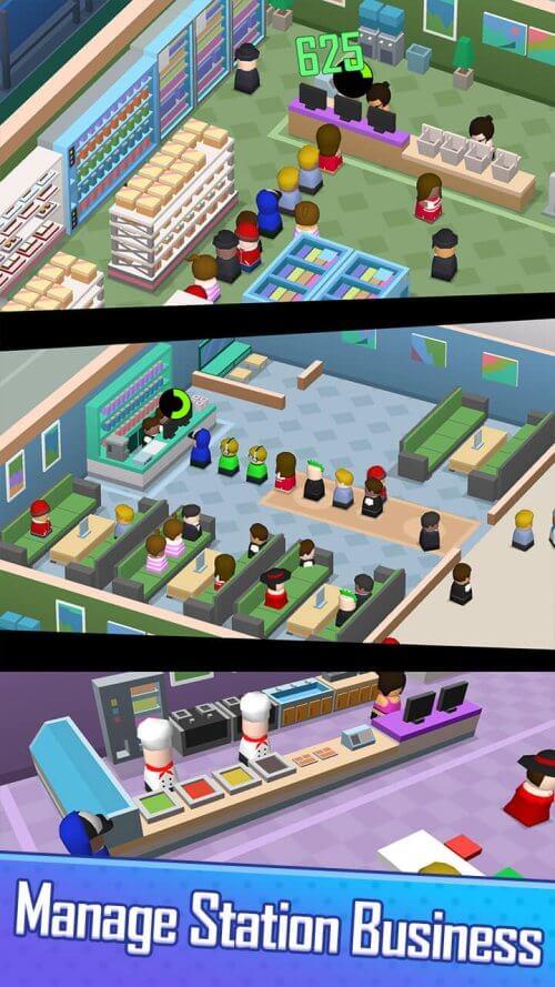 Idle Railway Tycoon Ảnh chụp màn hình 2