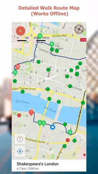 Schermata Kuala Lumpur Map and Walks 3