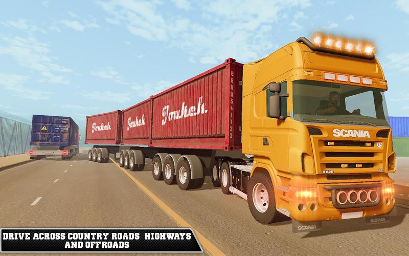 Heavy Truck Simulator Driving Tangkapan skrin 3