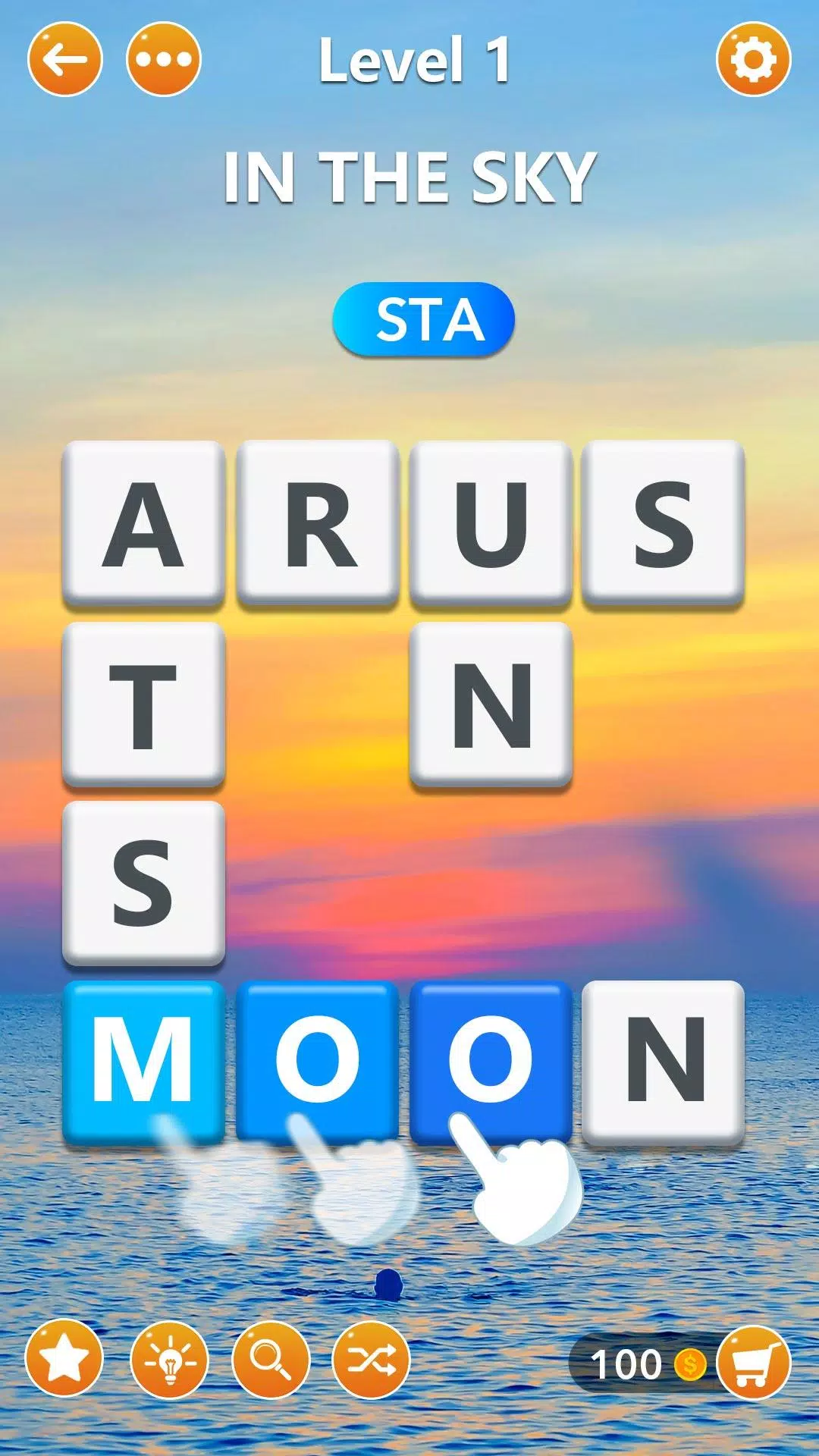 Word Blocks Puzzle - игры в сл Скриншот 3
