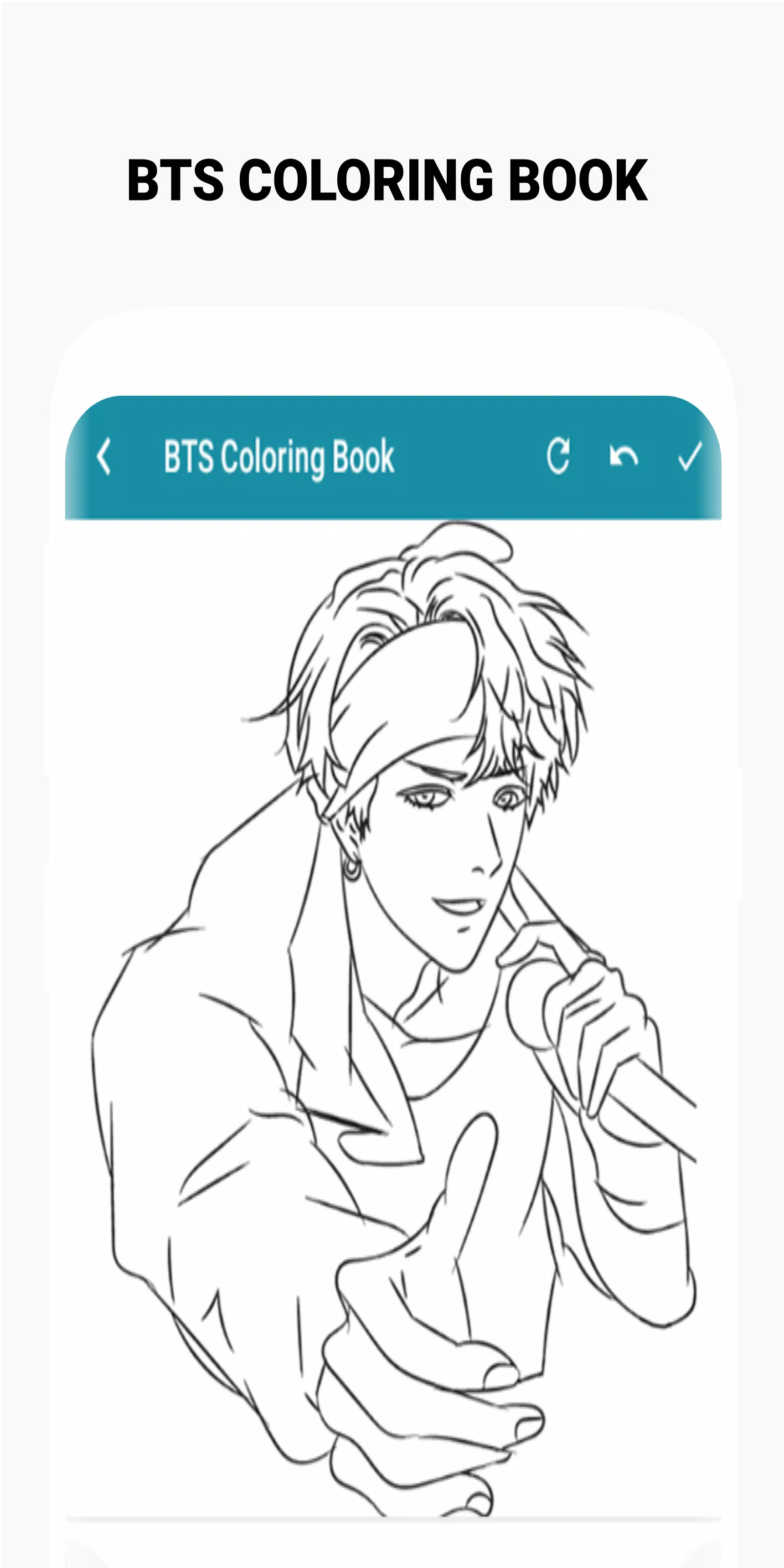 BTS Coloring Book Screenshot 4