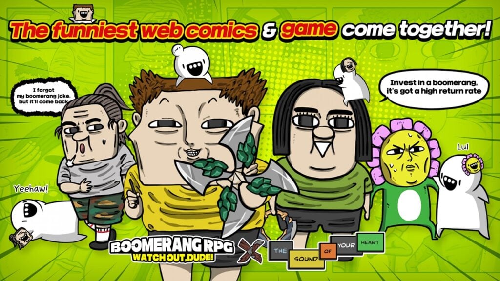 Boomerang RPG: Panoorin ang Dude X Ang tunog ng iyong puso ay marahil ang pinaka -masayang -maingay na crossover kailanman!