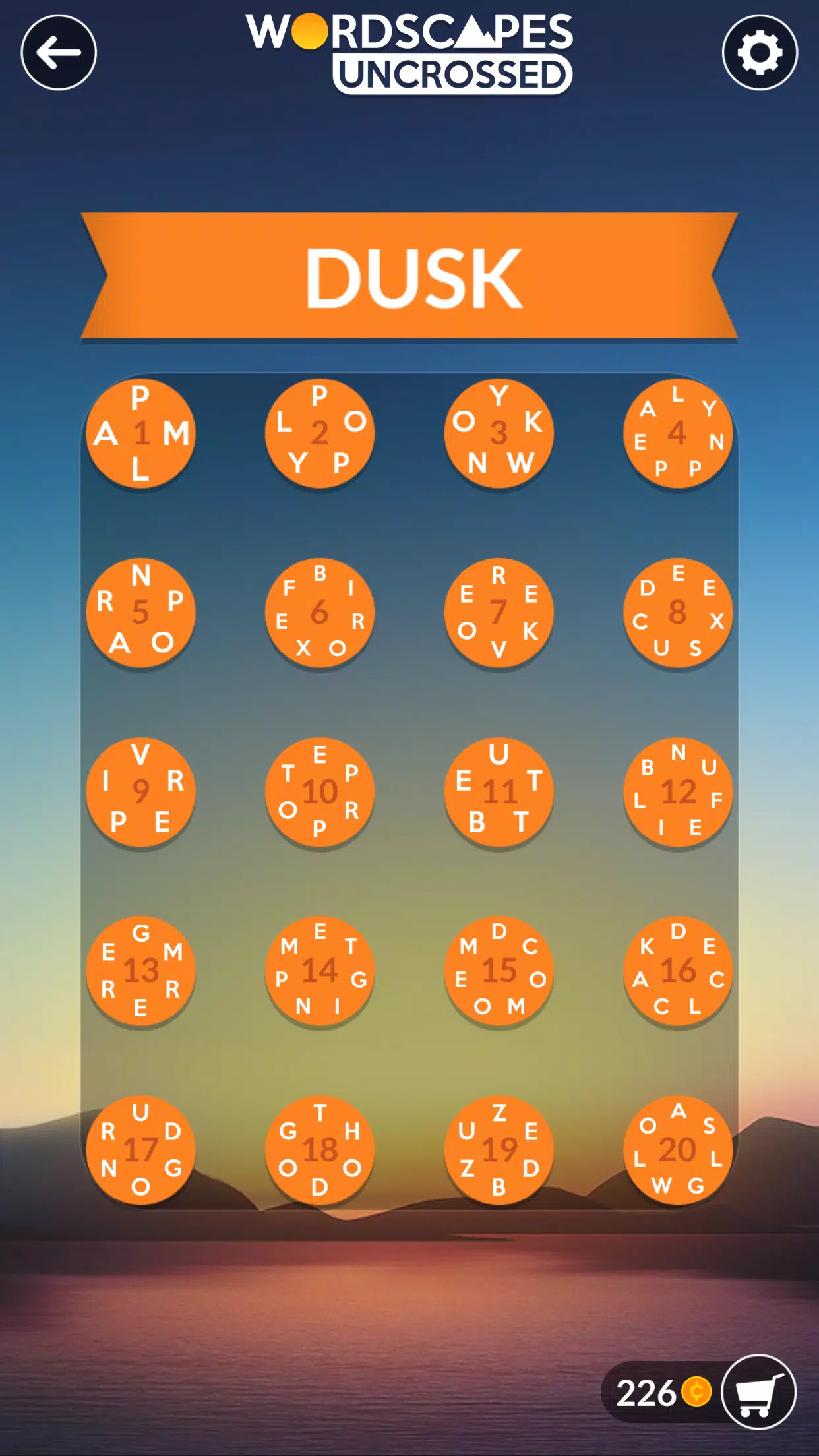 Wordscapes Uncrossed スクリーンショット 2