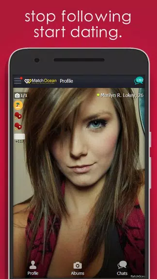 Free Dating App & Flirt Chat - MatchOcean ဖန်သားပြင်ဓာတ်ပုံ 1