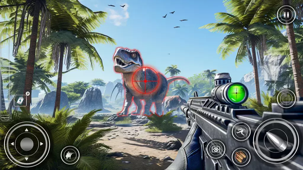 Dino Hunting: Dinosaur Game 3D Ekran Görüntüsü 1