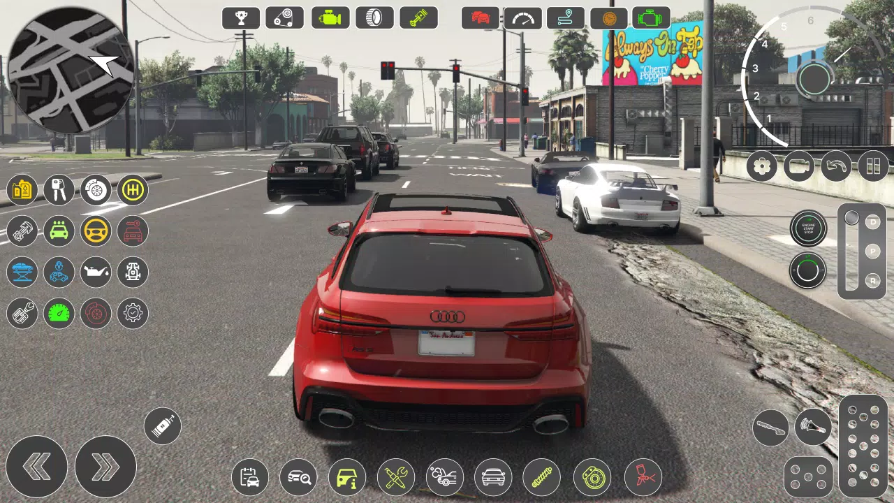 Street Speed: Audi RS6 Driving Скриншот 3