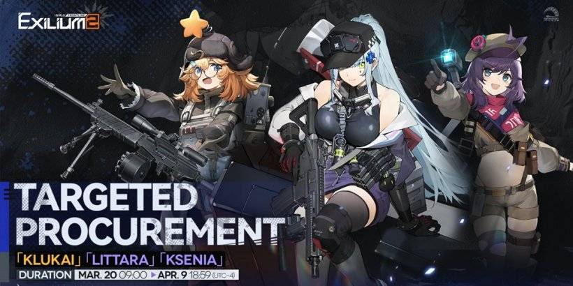 Aphelion更​​新針對女孩的前線2：帶有新的精英娃娃和免費贈品的exilium