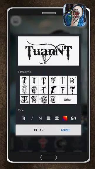 Tattoo For Photo 스크린샷 4