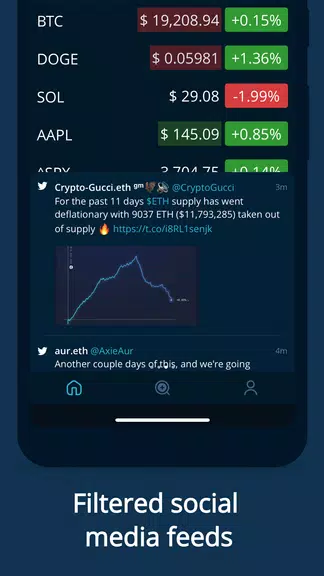 HODL Real-Time Crypto Tracker Ảnh chụp màn hình 3