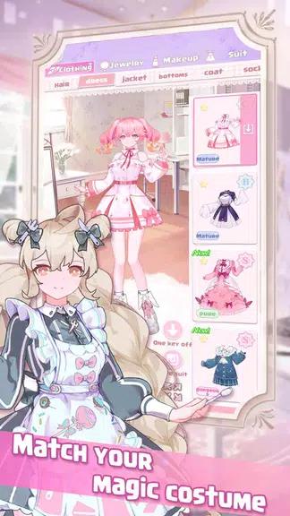 Qiqi Magic House: Drss Up Game Capture d'écran 3
