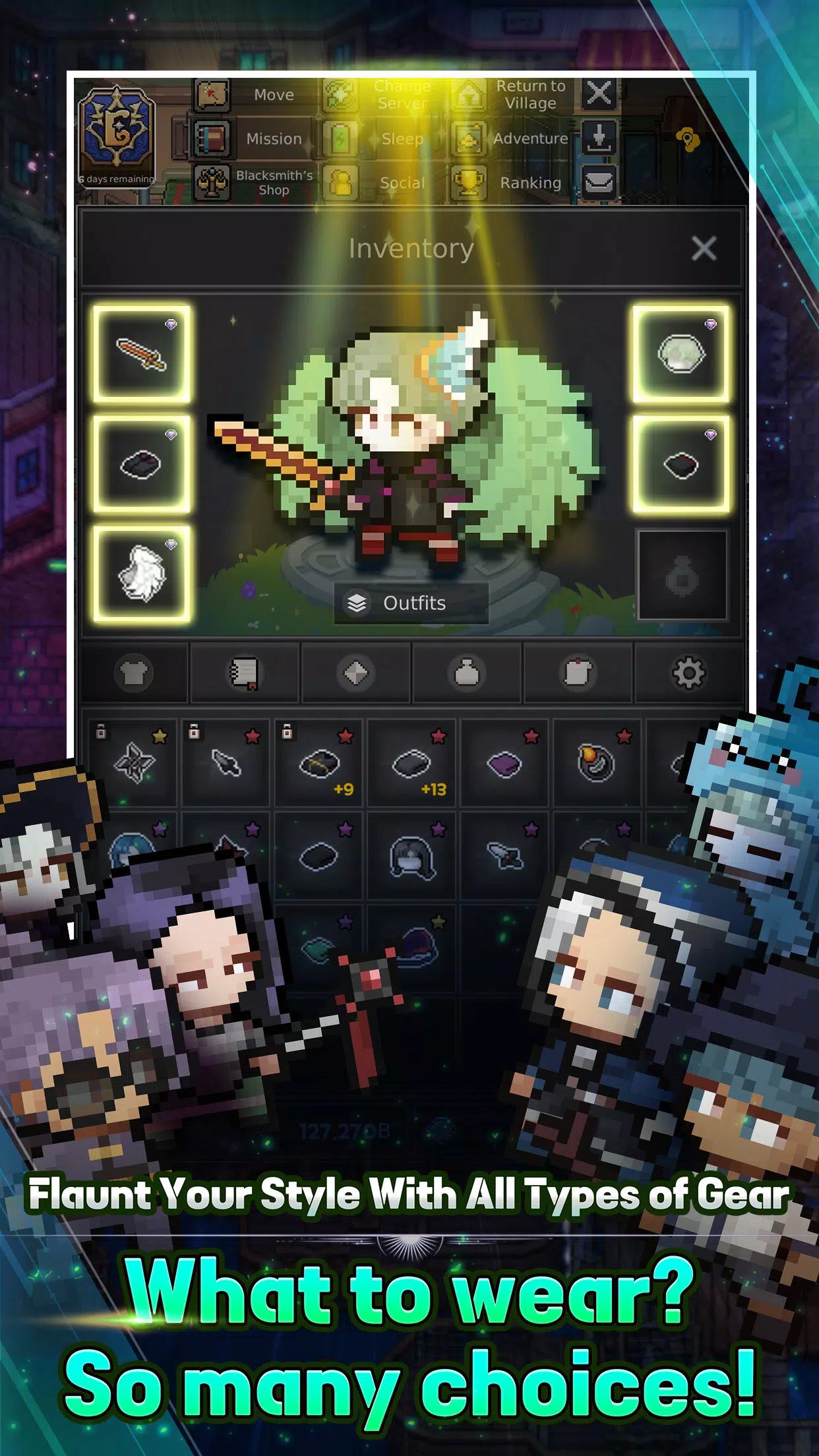 Elemental: 2D MMORPG應用截圖第2張