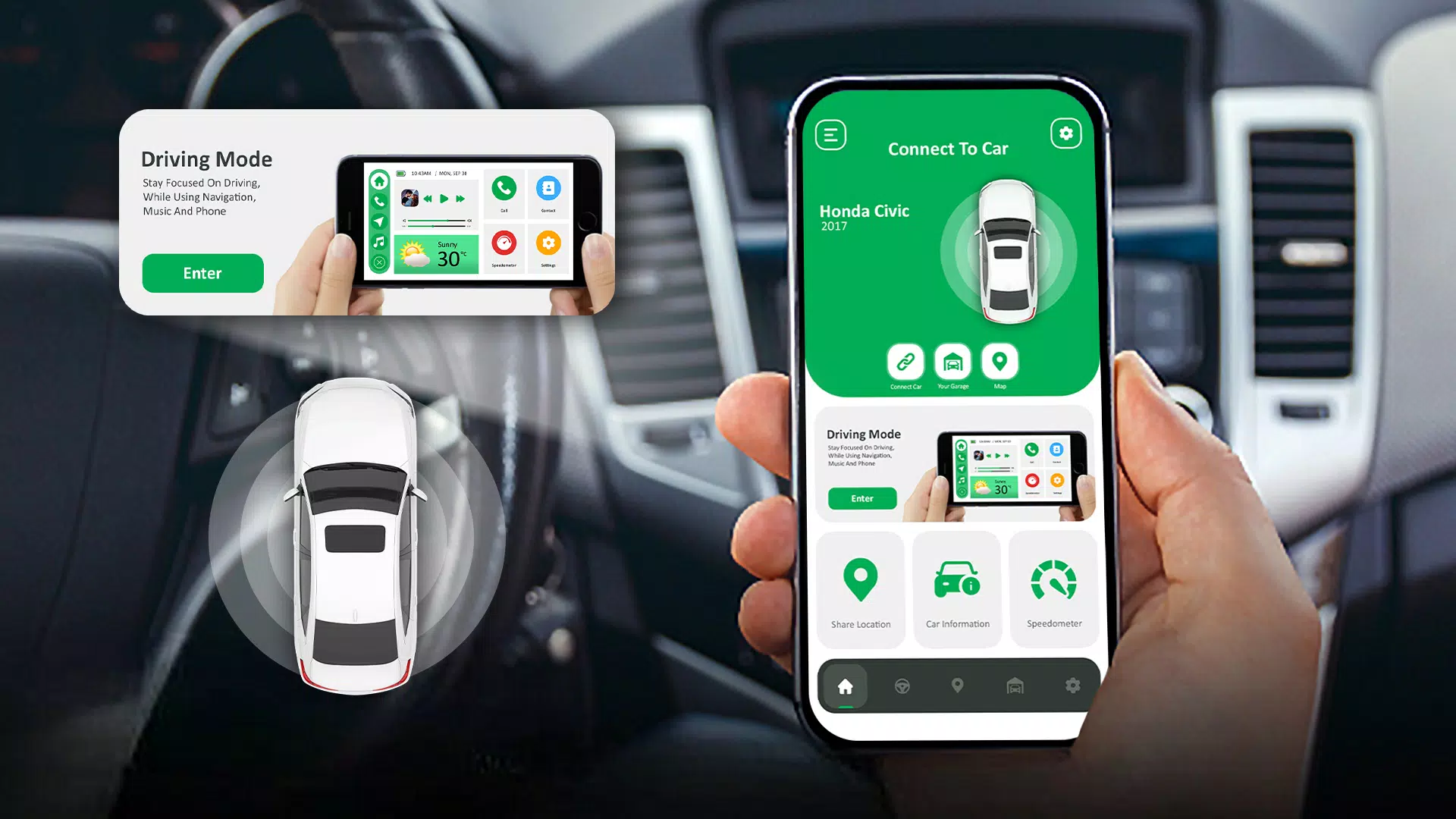 CarPlay : Android Auto Sync應用截圖第1張