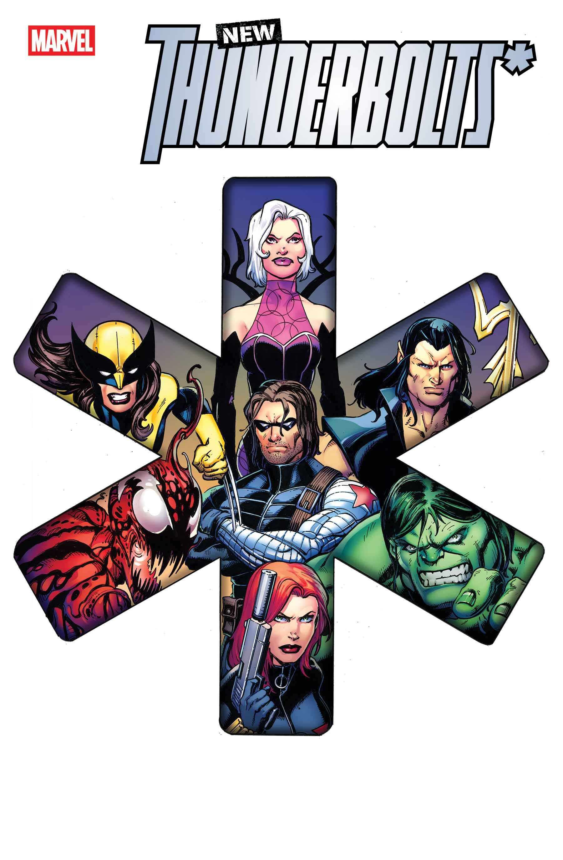 Neue Thunderbolts* Innenkunst von Mark Bagley