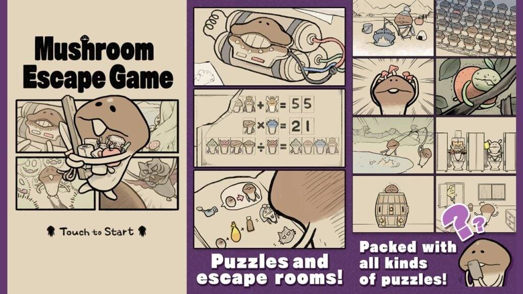 BeeWorks Games startet ein neues Spiel mit Pilzen: Mushroom Escape