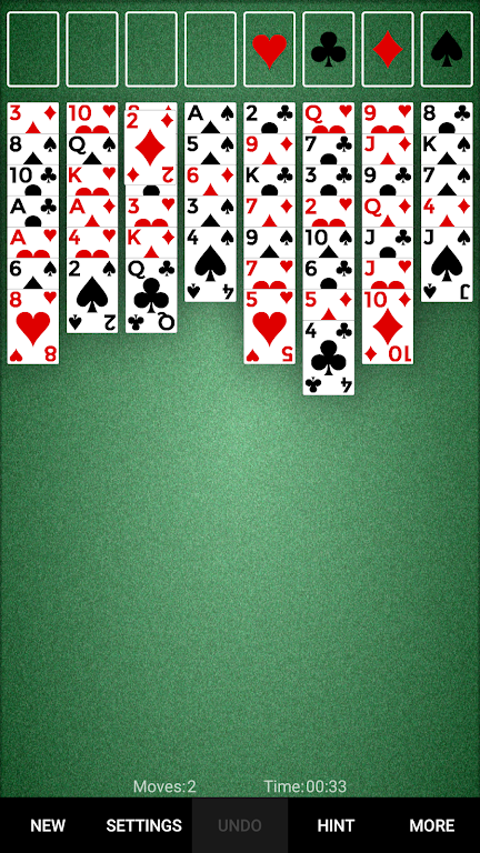 Schermata Thoughtful Solitaire 2