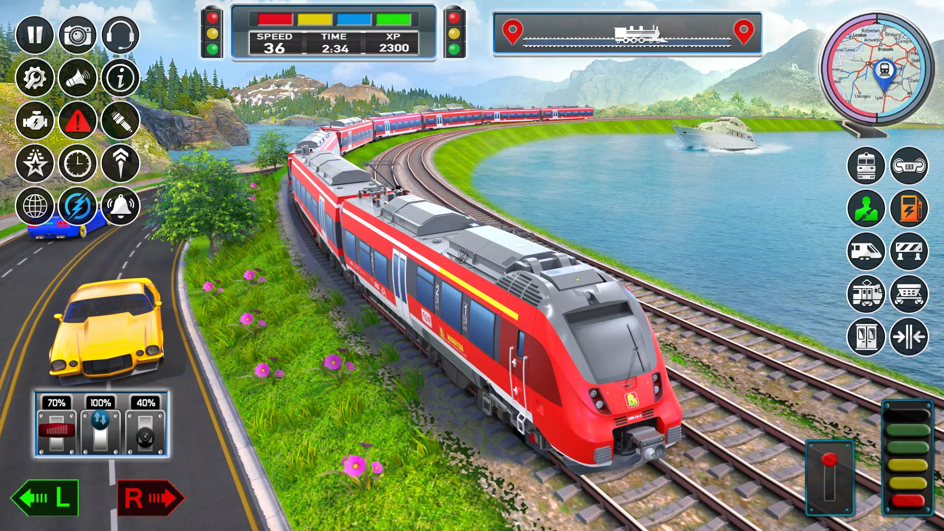 tren de la ciudad juego 3d Captura de pantalla 3