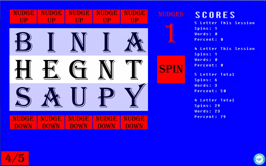 Spin Word Captura de pantalla 4