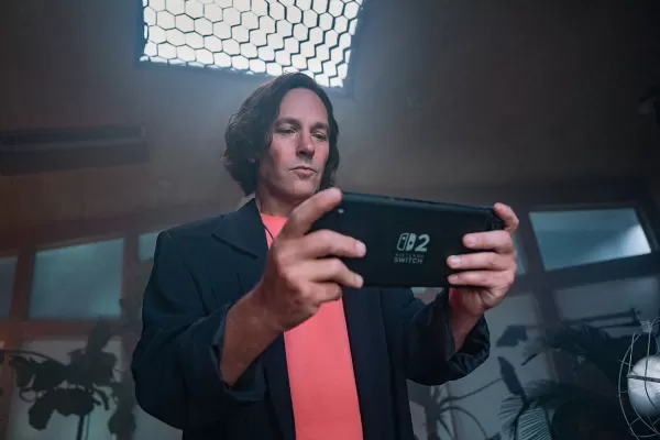 Paul Rudd promove nostalgicamente o Nintendo Switch 2, ecoando o anúncio do SNES dos anos 90