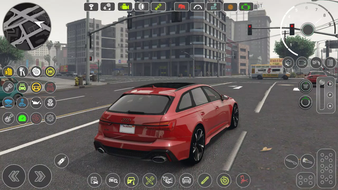 Street Speed: Audi RS6 Driving Скриншот 2