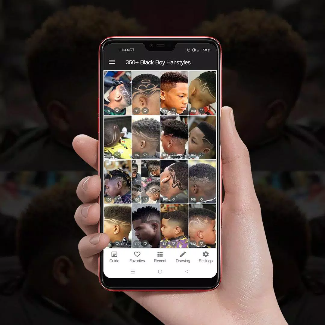 350+ Black Boy Hairstyles应用截图第2张