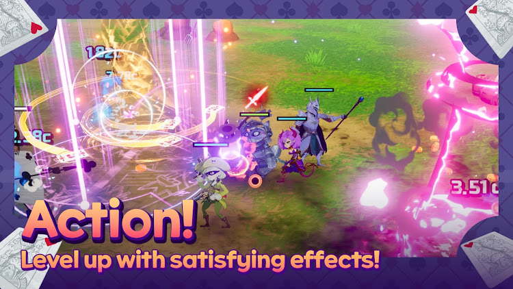 Magic Cat Wonderland Idle RPG Ảnh chụp màn hình 4