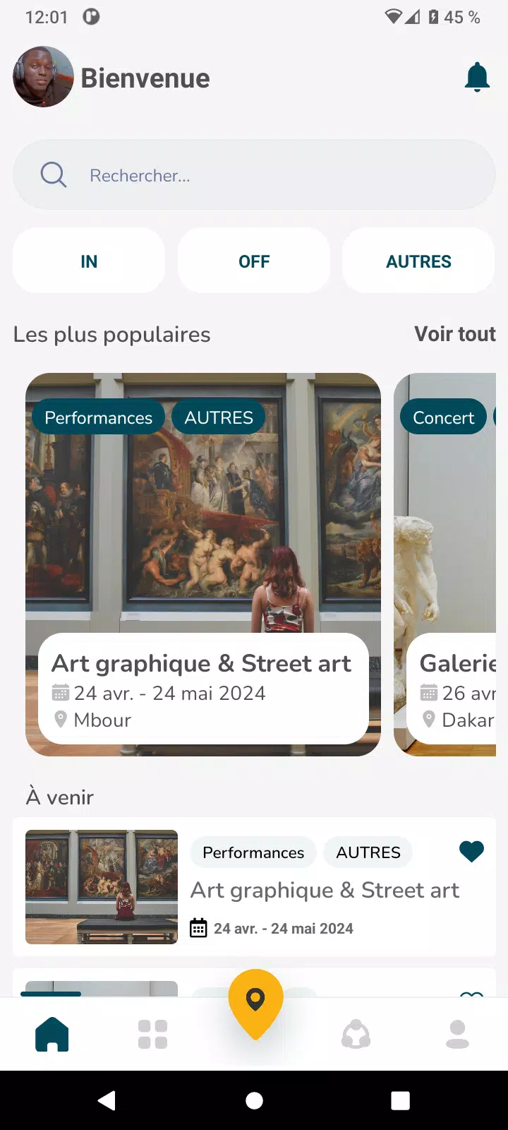Biennale Capture d'écran 1