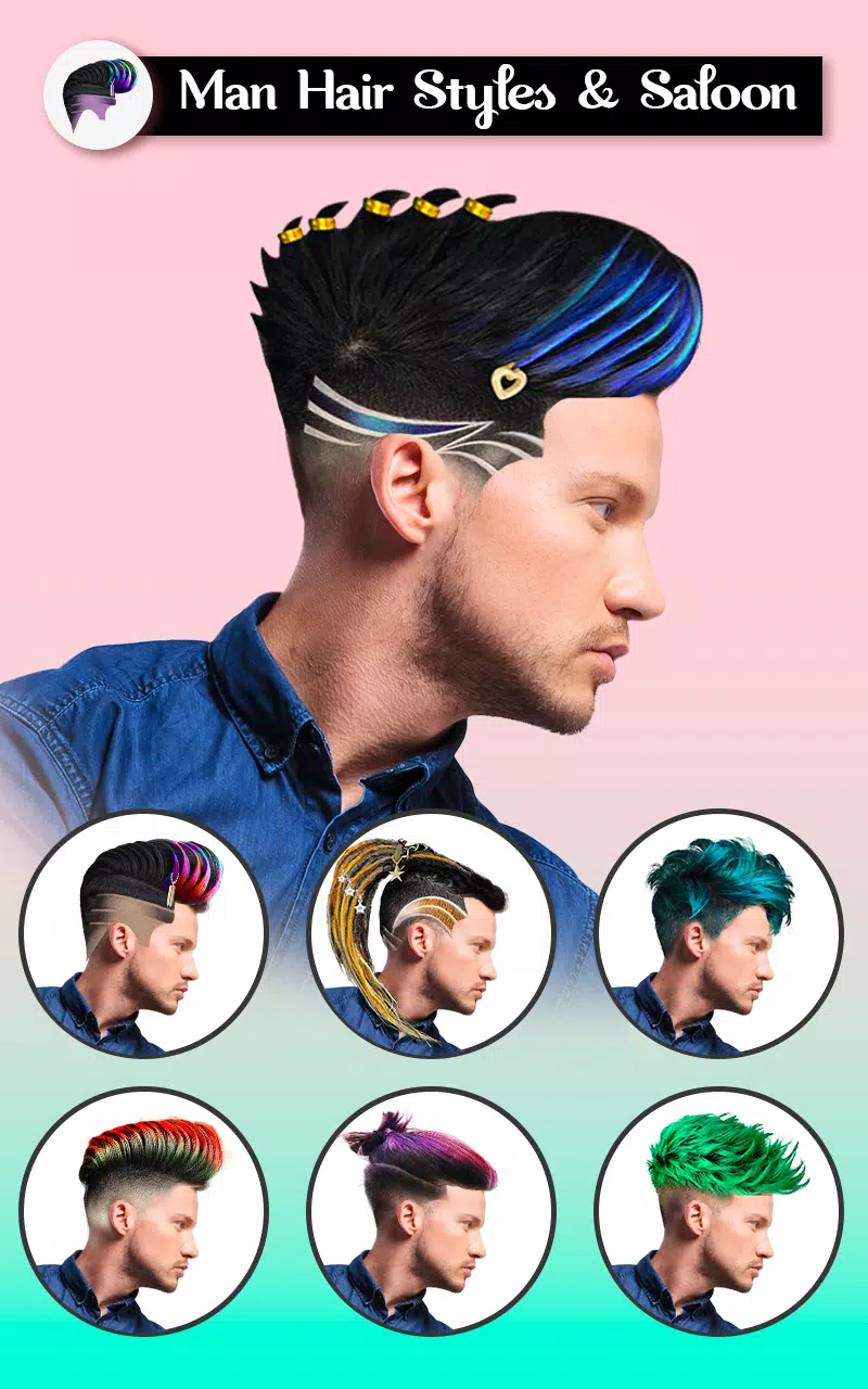 Macho - Man makeover app & Pho 스크린샷 1