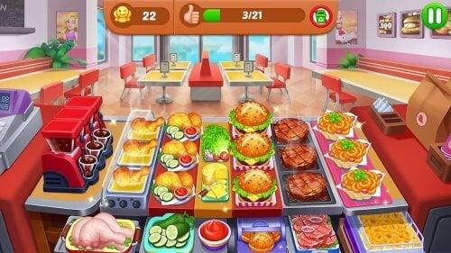 Schermata Cooking Diner: Chef Game 1